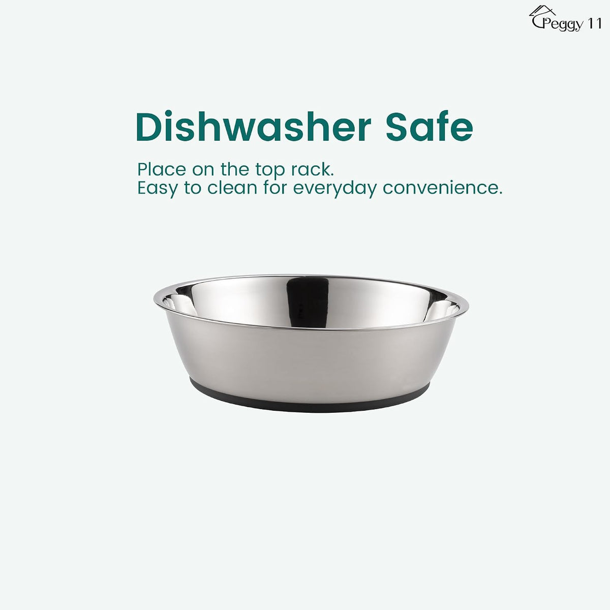 Stainless Steel Pet Bowls – 2 Pack