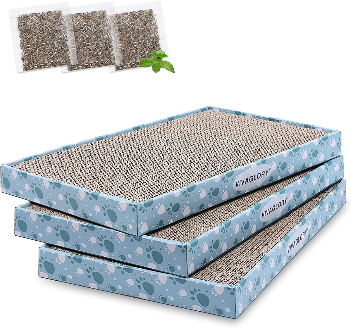 Cat Scratcher Padpal Cat Scratching Board, Extra Wide, 3Pack