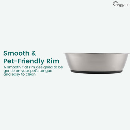Stainless Steel Pet Bowls – 2 Pack