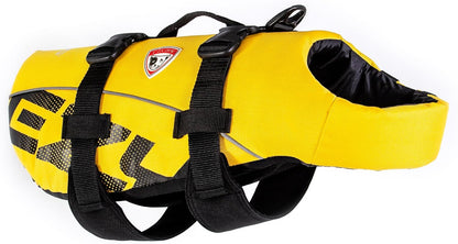 DFD Medium Dog Life Jacket for Swimming - Yellow